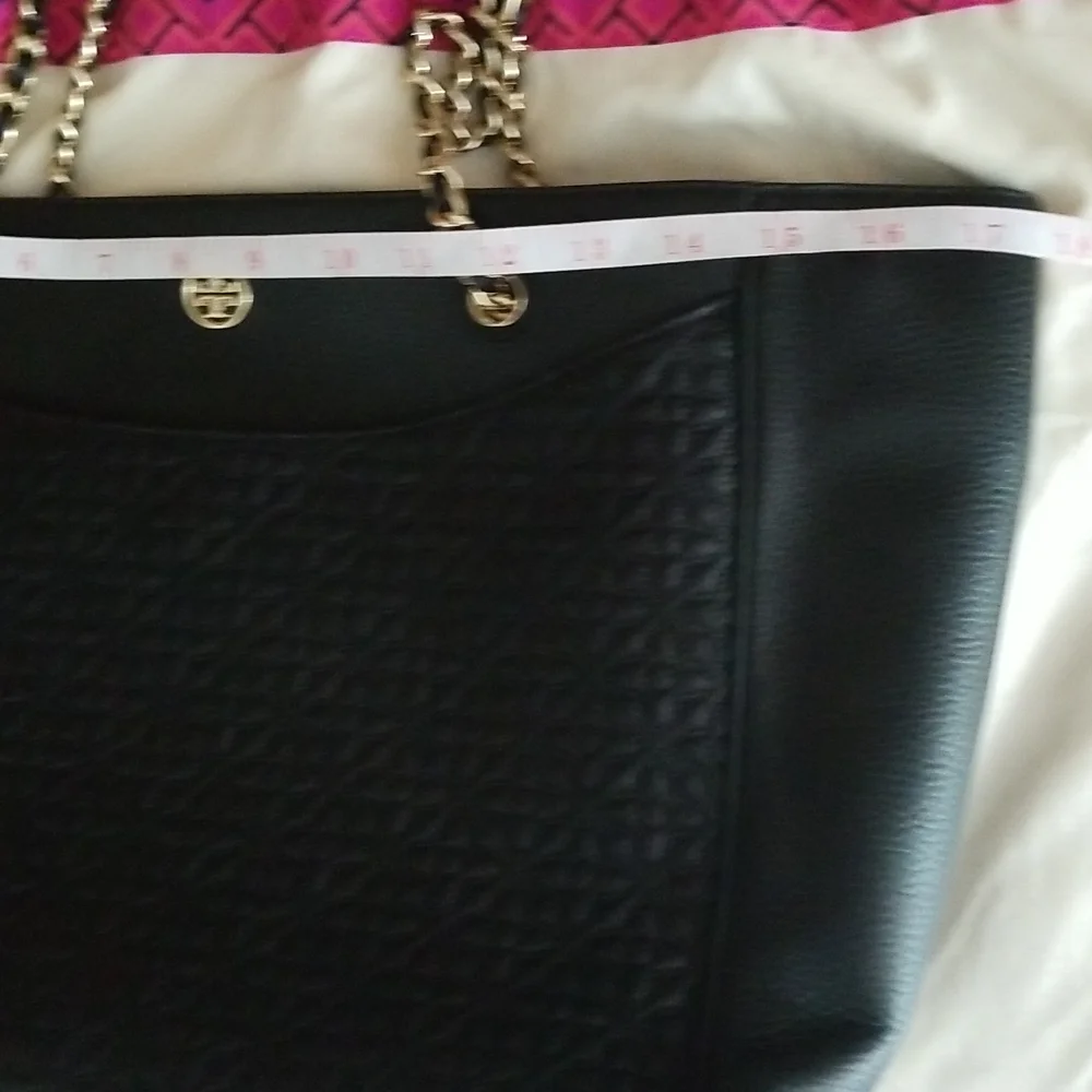 nwt Tory Burch Bryant East West Large Quilted Leather Tote
